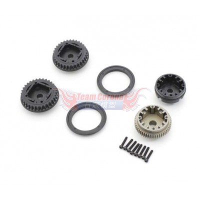KYOSHO OT256 Diff Gear Case & Pulley (OPTIMA Mid) 